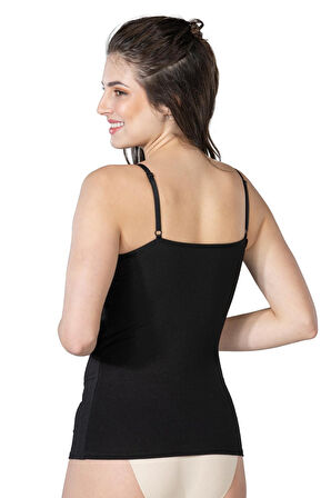 Siyah Mı Emay 1414 Modal Cotton Emzirme Atlet