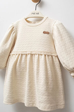 Moi Noi Elbise Mnb8040 Bej