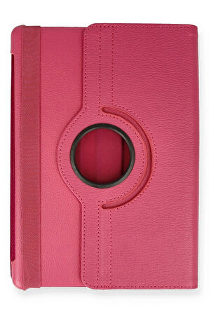 Huawei MediaPad T5 10 Kılıf 360 Tablet Deri Kılıf - Pembe