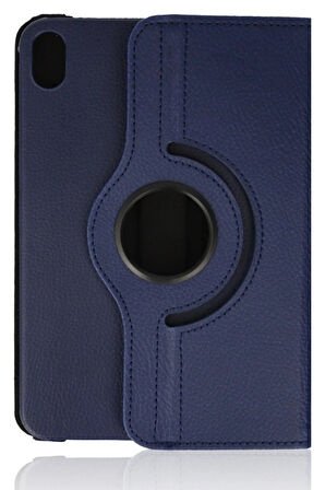 iPad Mini 6 Kılıf 360 Tablet Deri Kılıf - Lacivert