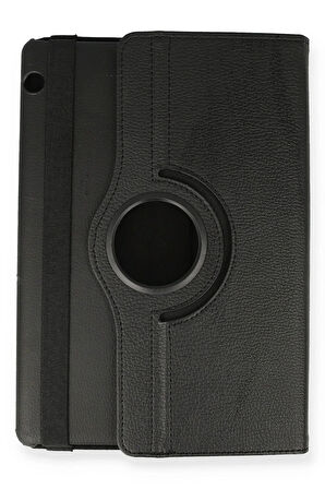 Huawei MediaPad T5 10 Kılıf 360 Tablet Deri Kılıf - Siyah