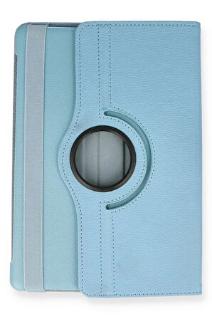 Huawei MediaPad T5 10 Kılıf 360 Tablet Deri Kılıf - Turkuaz