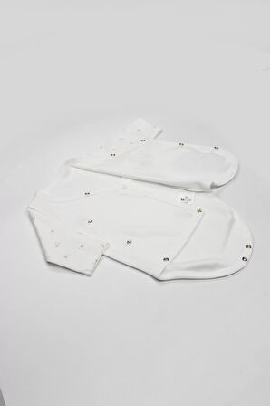 Bistyle Grow İn Lowe Kravuze Body 17106 Pembe Ekru