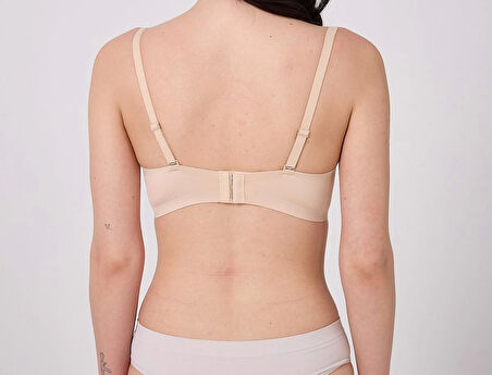 Freshness Msf05 Destekli V Dekolte Lazer Kesim Sütyen