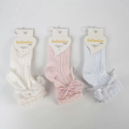 Aylina Aks File Bebek Soket Çorap K43016 Asorti