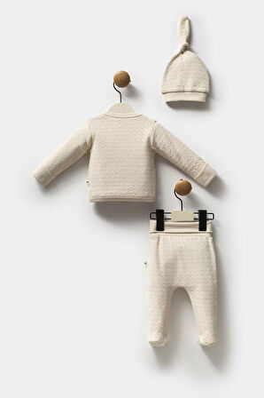 Moi Noi Zıbın Takım Mnb3027 Bej