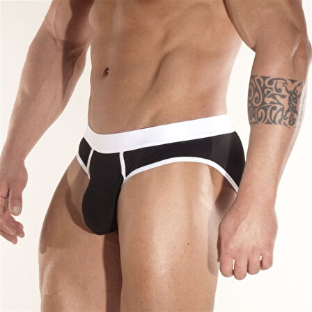 Kontras Biyeli Erkek  Slip