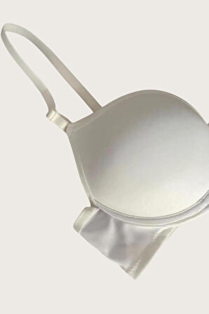 Mikro Kumaş İçi Boş Balenli Günlük Tek Desteksiz Sütyen