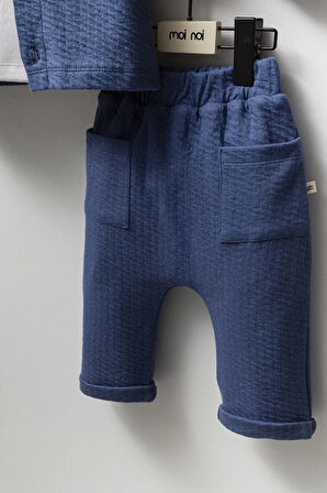 Moi Noi Ceketli Takım Mnb5321 Navy Blue