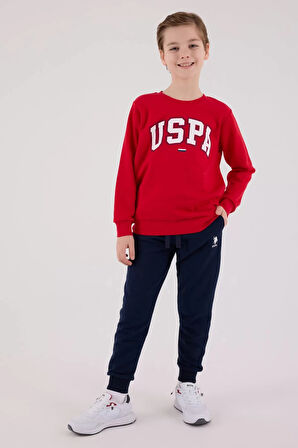 U.s. Polo Assn Eşofman Takımı Us2227-4 Kırmızı