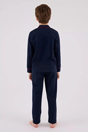 U.s. Polo Assn Gömlek Pijama Us2234-4 Lacivert