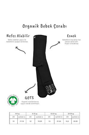 Kaymaz Basic Külotlu Çorap 50501 Siyah