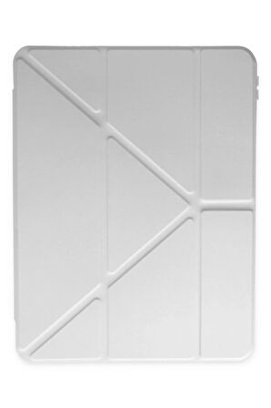 Xiaomi Redmi Pad SE Kılıf Kalemlikli Mars Tablet Kılıfı - Gri