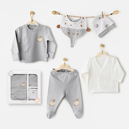 Hello Autumn 5'li Hastane Çıkışı Grey