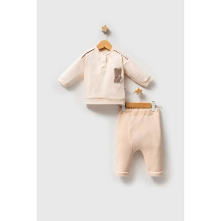 Tongs Baby Grizly Bear 2'li Takım 9005 Bej