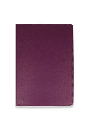 iPad Mini 6 Kılıf 360 Tablet Deri Kılıf - Mürdüm