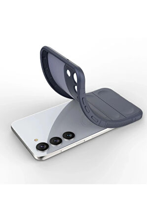 Samsung Galaxy S23 Plus Kılıf Optimum Silikon - Lacivert