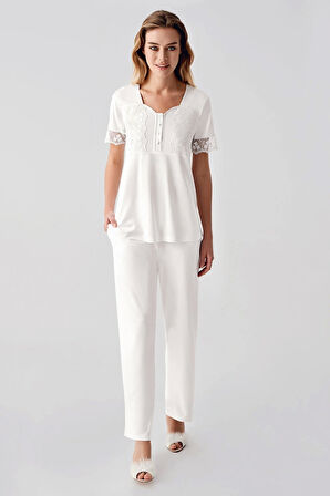 Freshness 321 Kadın Sabahlıklı Pijama Takımı