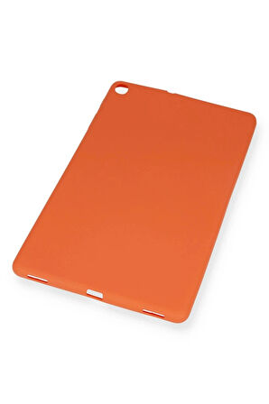 Samsung Galaxy T510 Tab A 10.1 Kılıf Evo Tablet Silikon - Turuncu