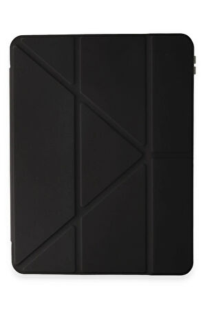 Xiaomi Redmi Pad SE Kılıf Kalemlikli Mars Tablet Kılıfı - Siyah