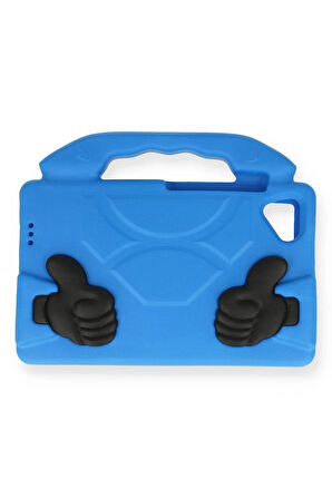 Samsung Galaxy T870 Tab S7 11 Kılıf Like Stantlı Tablet Silikon - Mavi