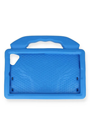 Samsung Galaxy T870 Tab S7 11 Kılıf Like Stantlı Tablet Silikon - Mavi