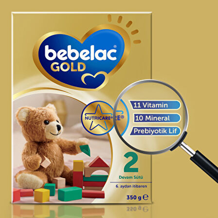 Bebelac Gold Bebek Devam Sütü No2 350 Gr