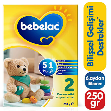 Bebelac Bebek Devam Sütü No2 250 Gr