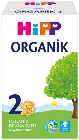 Hipp 2 Organik Devam Sütü 300 Gr