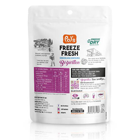 Pol’s Freeze Fresh Böğürtlen 20 Gr