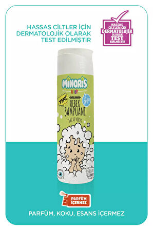 Minoris Baby Organik Bebek Saç ve Vücut Şampuanı 200 ml