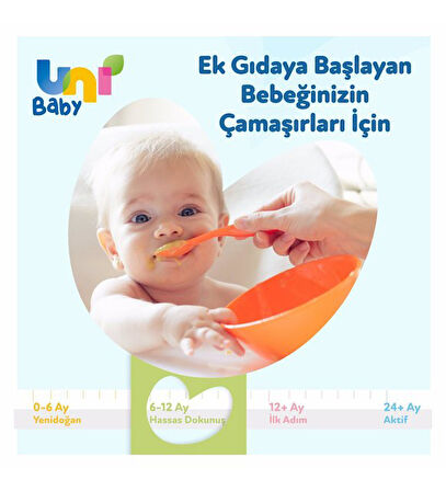 Uni Baby Hassas Dokunuş Sıvı Çamaşır Deterjanı 1500 ml