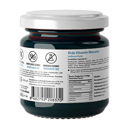 OG Natural Kids Vitamin Macunu 240 Gr