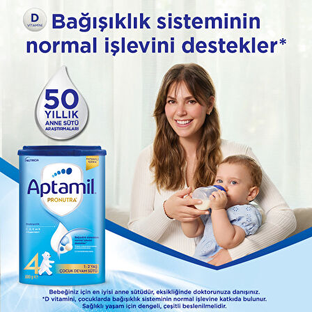 Aptamil Çocuk Devam Sütü Maması No5 2 Yaş+ 800 Gr