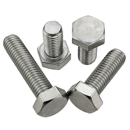 Altıköşe Altıgen AKB Civata M6x35 - 250 Adet