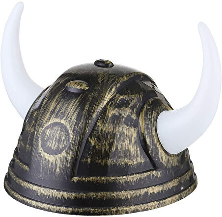 Viking Başlığı Asteriks Başlığı Altın Renk