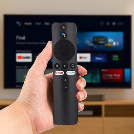 Delux Serisi Android TV Kumanda Ses Denetimi Bluetooth Bağlantılı