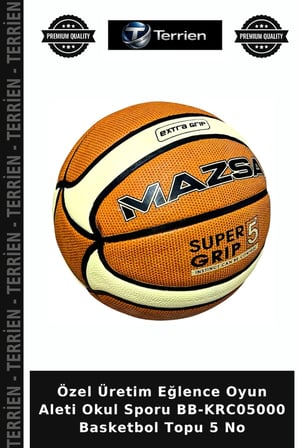 Özel Üretim Eğlence Oyun Aleti Okul Sporu BB-KRC05000 Basketbol Topu 5 No
