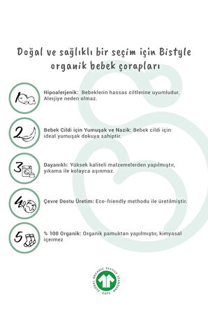 Bistyle Penye Kaymaz Külotlu Çorap 50109 Pembe