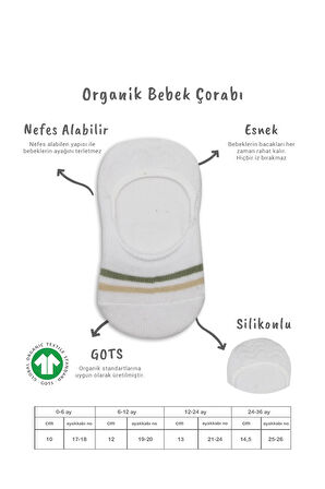 Bistyle 2'li Penye Babet Silikon Çemberli Çorap 30102 Nil Beyaz