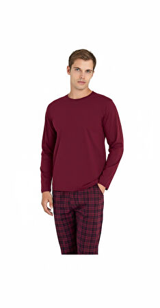 9273-kly 0 Yaka Pijama Takımı