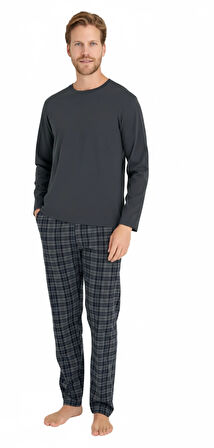 9273-kly 0 Yaka Pijama Takımı