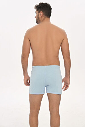 Erkek Pamuklu Önden Düğmeli Klasik Bokser