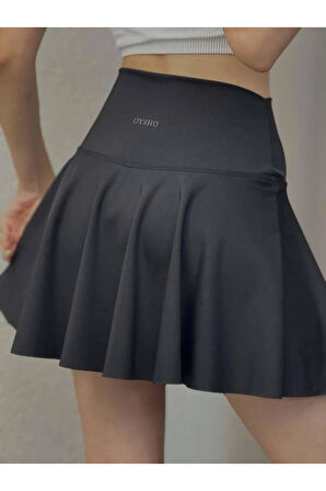 Oys Belize Yüksek Bel Toparlayıcı İç Göstermez Kadın Şort Etek