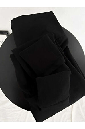 Şardonlu Dalgıç Kumaş OyssDarPaçaDar Kalıp Kışlık Tayt