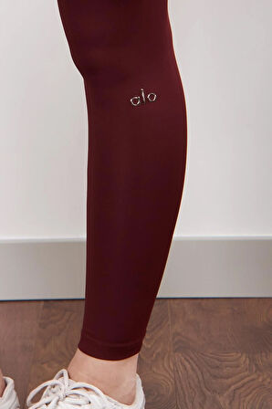 Al@ Dar Paça Yüksek Bel Toparlayıcı Kalıp İç Göstermez Bir Beden Küçük Gösteren Kadın Tayt