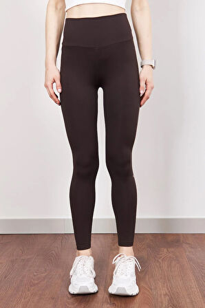 Al@ Dar Paça Yüksek Bel Toparlayıcı Kalıp İç Göstermez Bir Beden Küçük Gösteren Kadın Tayt