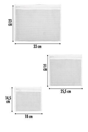 6 Parça Bavul Içi Düzenleyici Organizer