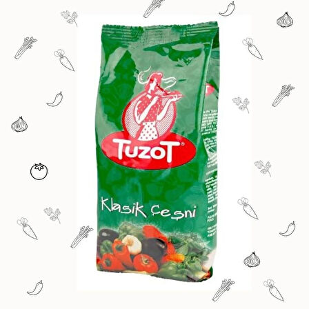 TUZOT KLASİK MAKEDONYA ÜRETİMİ SEBZELİÇEŞNİ 200 G