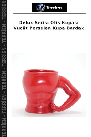 Delux Serisi Ofis Kupası Vucüt Porselen Kupa Bardak